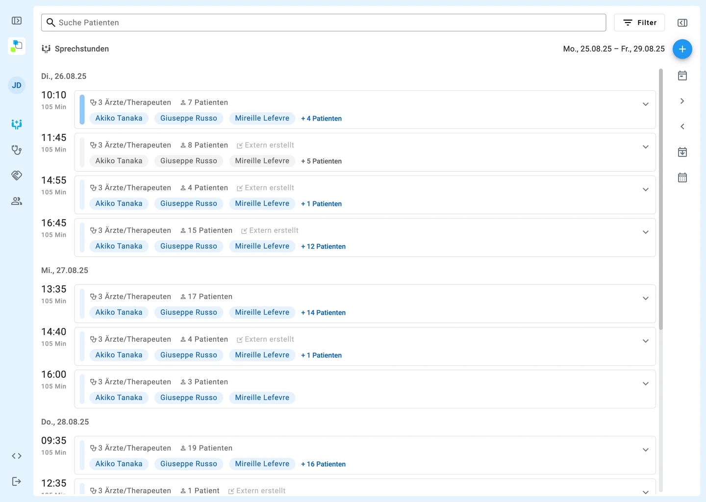 consultations sidepannels closed